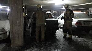 نجات 25 شهروند از میان دود و آتش در ساختمان مسکونی