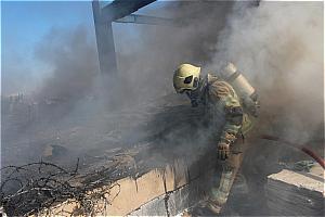 آتش سوزی انباری ساکنان ساختمان مسکونی را وحشتزده کرد 